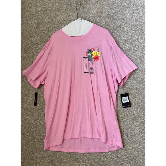 Nike Sportswear Men’s Air Max 90 Day Balloon Pink T Shirt Limited Edition 2XL - Picture 1 of 10